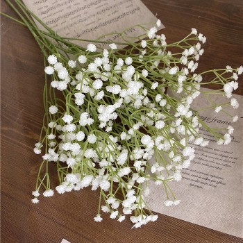 Hoa bi cành nhựa 4 màu